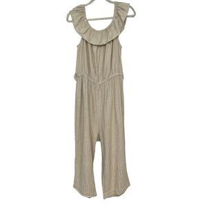 Universal Threads Goods Co. Medium Linen Blend Jumpsuit